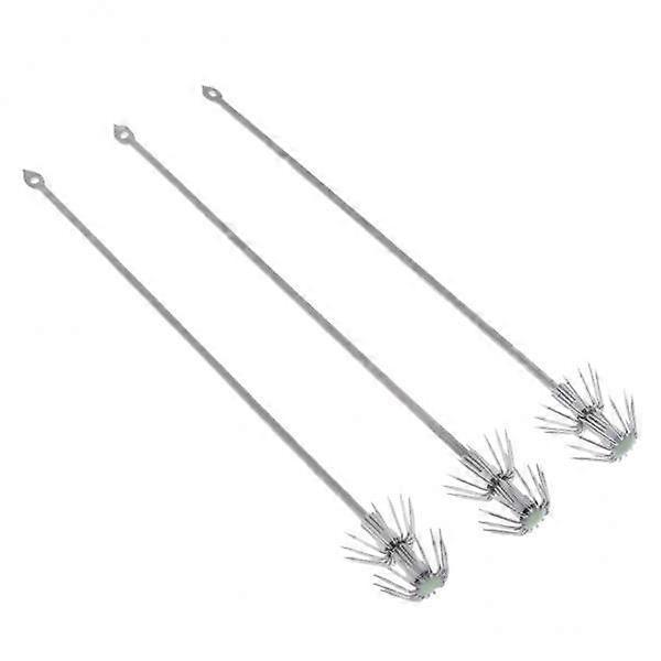 8X 3x Squid Jig Hook Hard Baits Luminous DIY Hooks Fishing Accessory