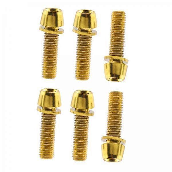 3x 6x Bisiklet Sapı Vidaları Cıvataları Bisiklet Fren Vidaları Yedek Aksesuar Gidonu