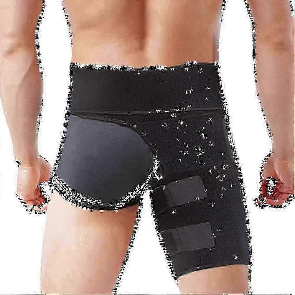 Hip Brace And Groin Support - Sciatica Relief Thigh Compression