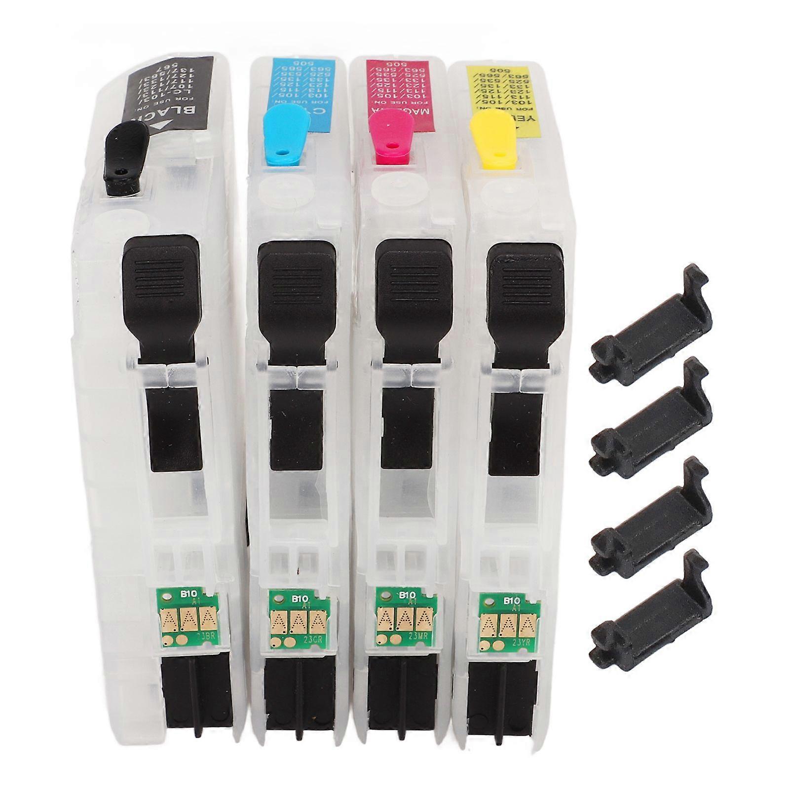 High quality Ink cartridge with permanent chip 4 colors (BK/C/M/Y) refill