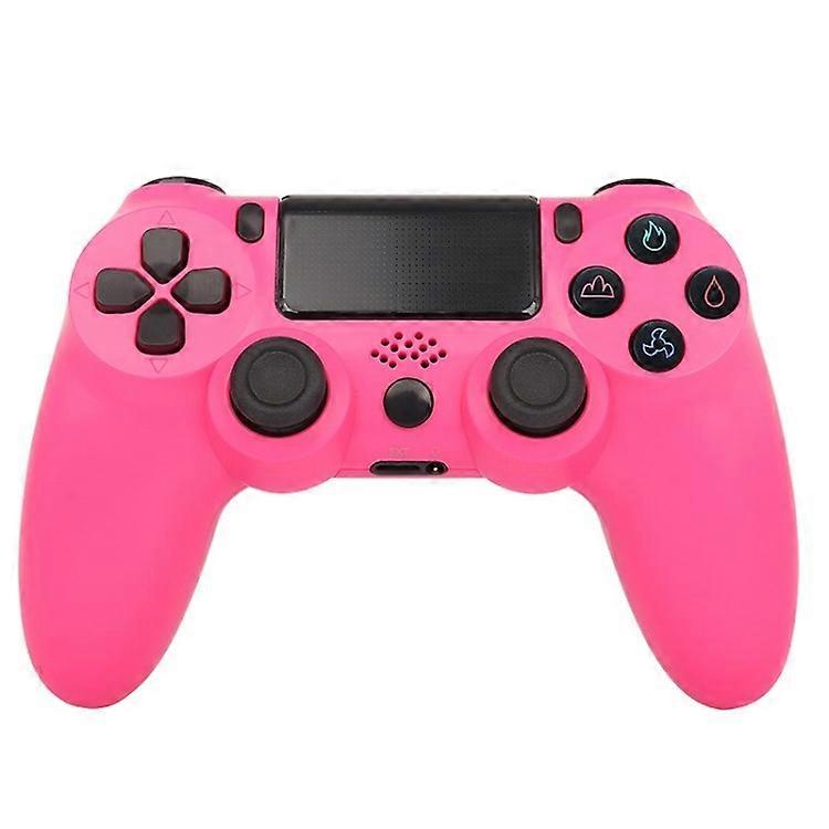 For PS4 Wireless Bluetooth-compatible Gaming Controller Dual Vibration Gamepad with Speaker and Head
