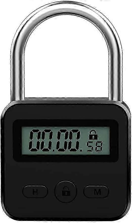 Digital Time Lock, Smart Time Lock Max Timing Lock, Time Lock with LCD Display, Time Lock with Timer, Kitchen Safe Time Lock, Rechargeable USB Securit