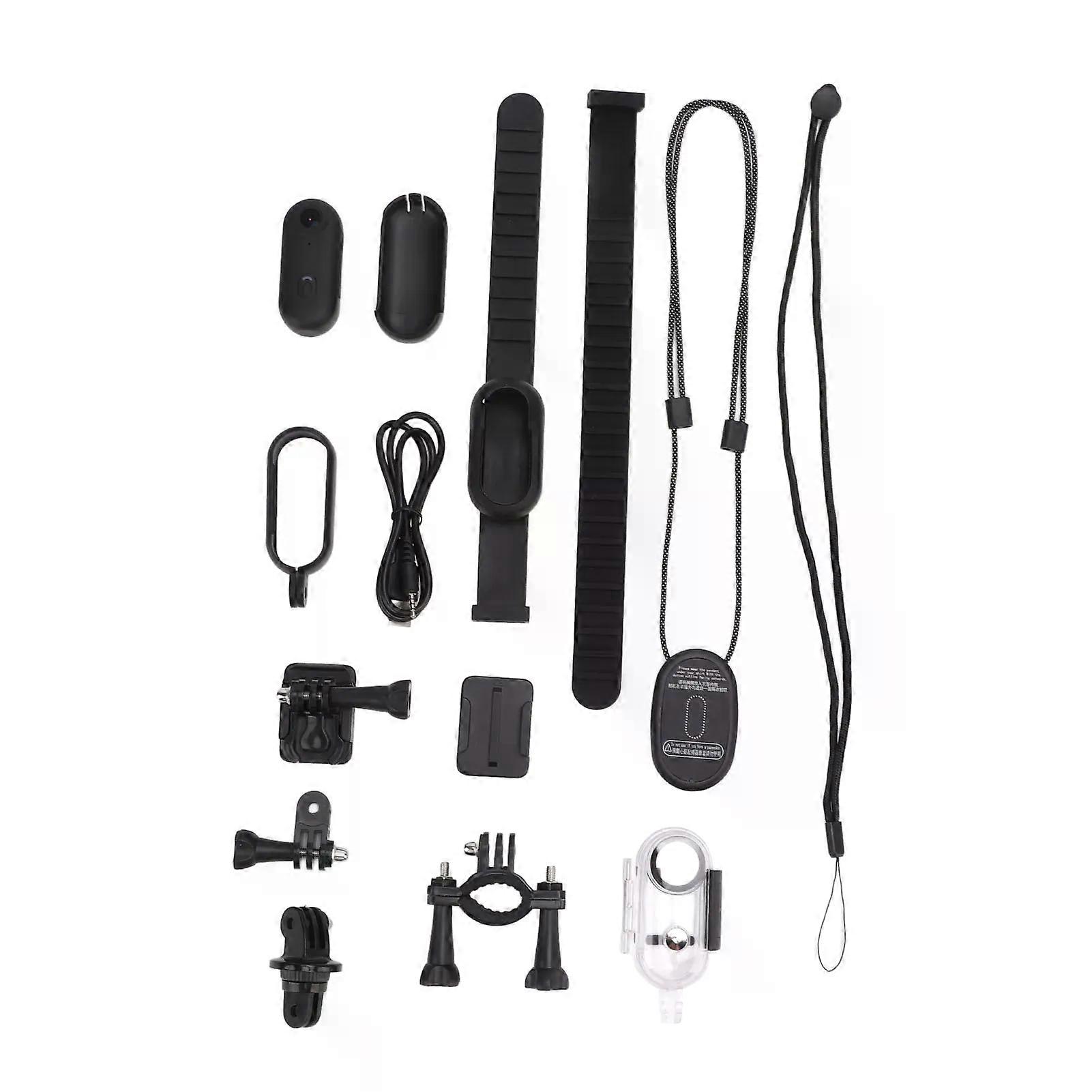 Apply Small Sport Action Camera ABS Loop Recording 120 Degree Wide Angle Maximum Support 256GB 8MP 4K Cat Collar Camera for Outdoor