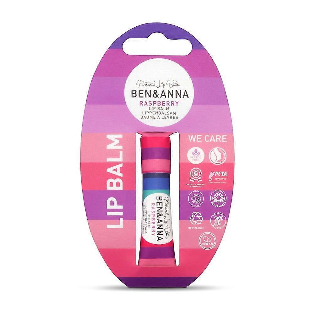 Ben and Anna Ben & Anna Lip Balm Raspberry 6g