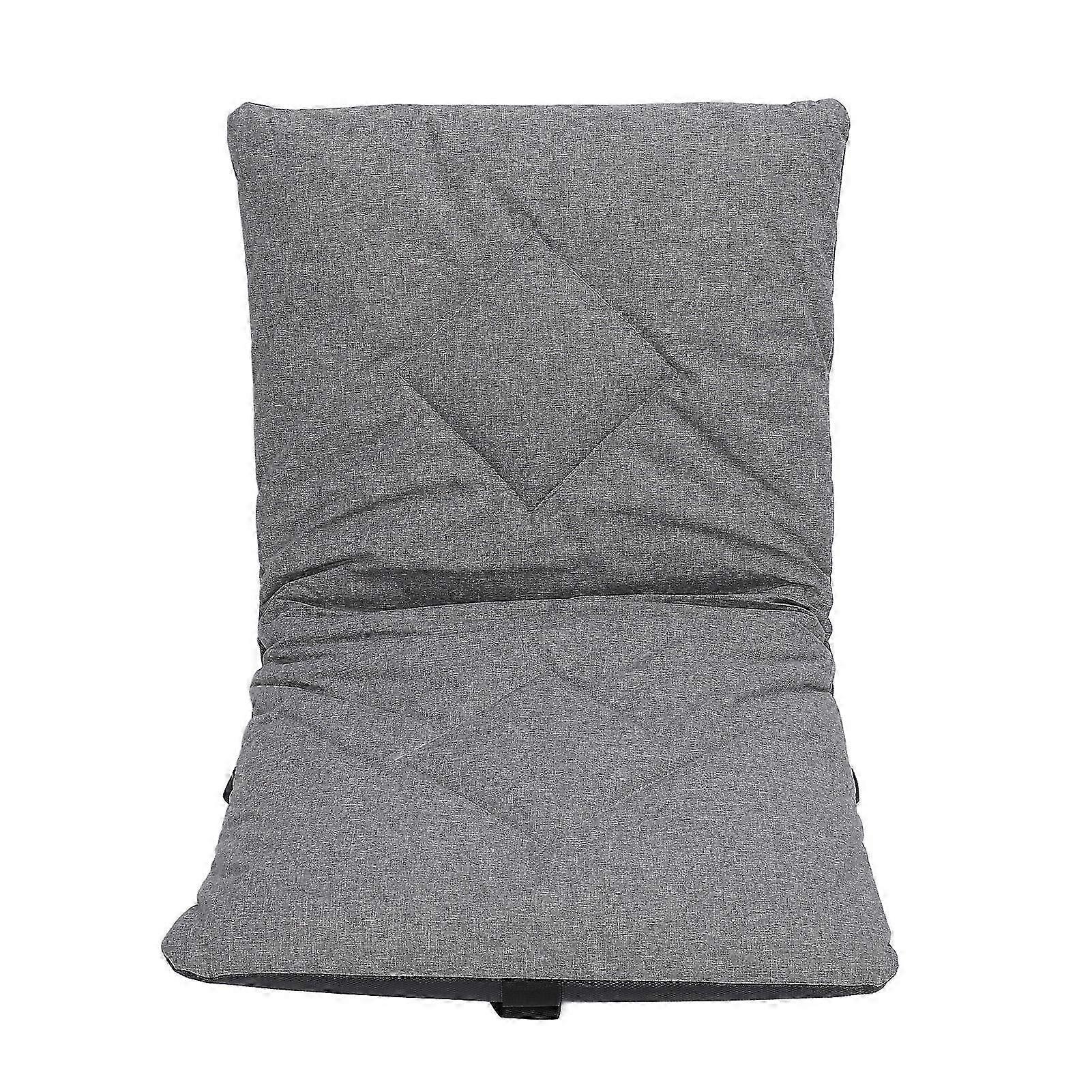 Camping Seat Cushion Adjustable Comfortable Back Support Portable Outdoor Folding Padded Chair Seat Cushion With Strap For Hiking Fishing