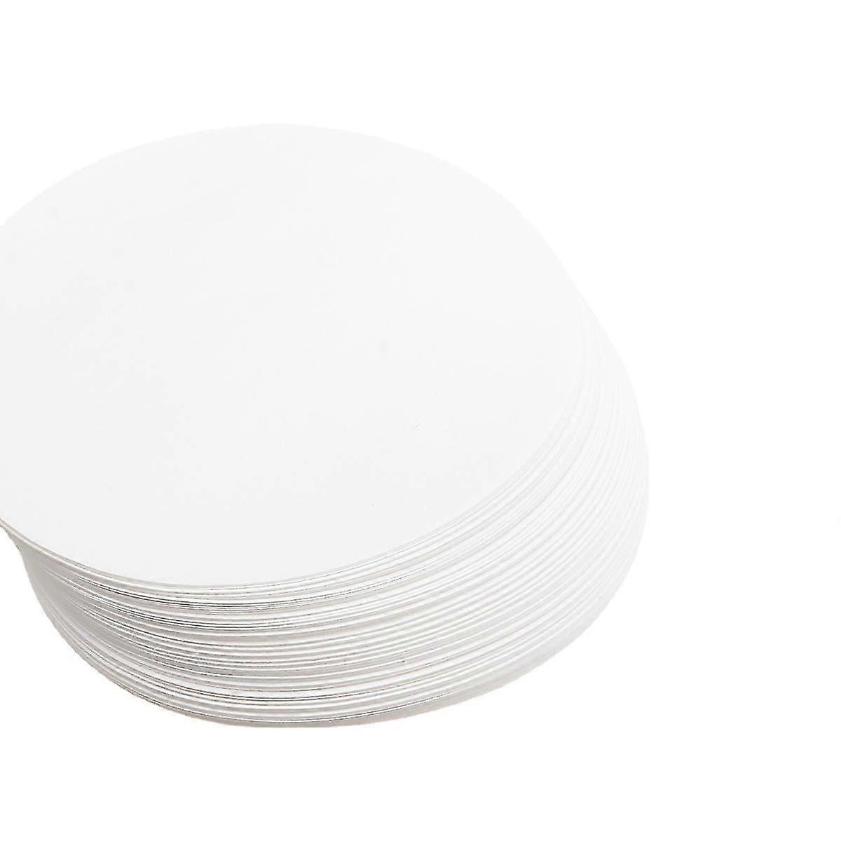 100Pcs Ashless Quantitative Filter Paper Set - 7/9/11/12.5/15/18cm, Fast Filtration Speed, 20-25um, Suitable for Various Brand Funnels
