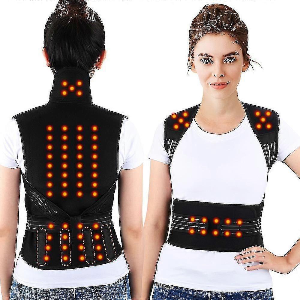 磁気療法、自己発熱姿勢矯正ベルト、腰痛緩和、腰椎サポート用