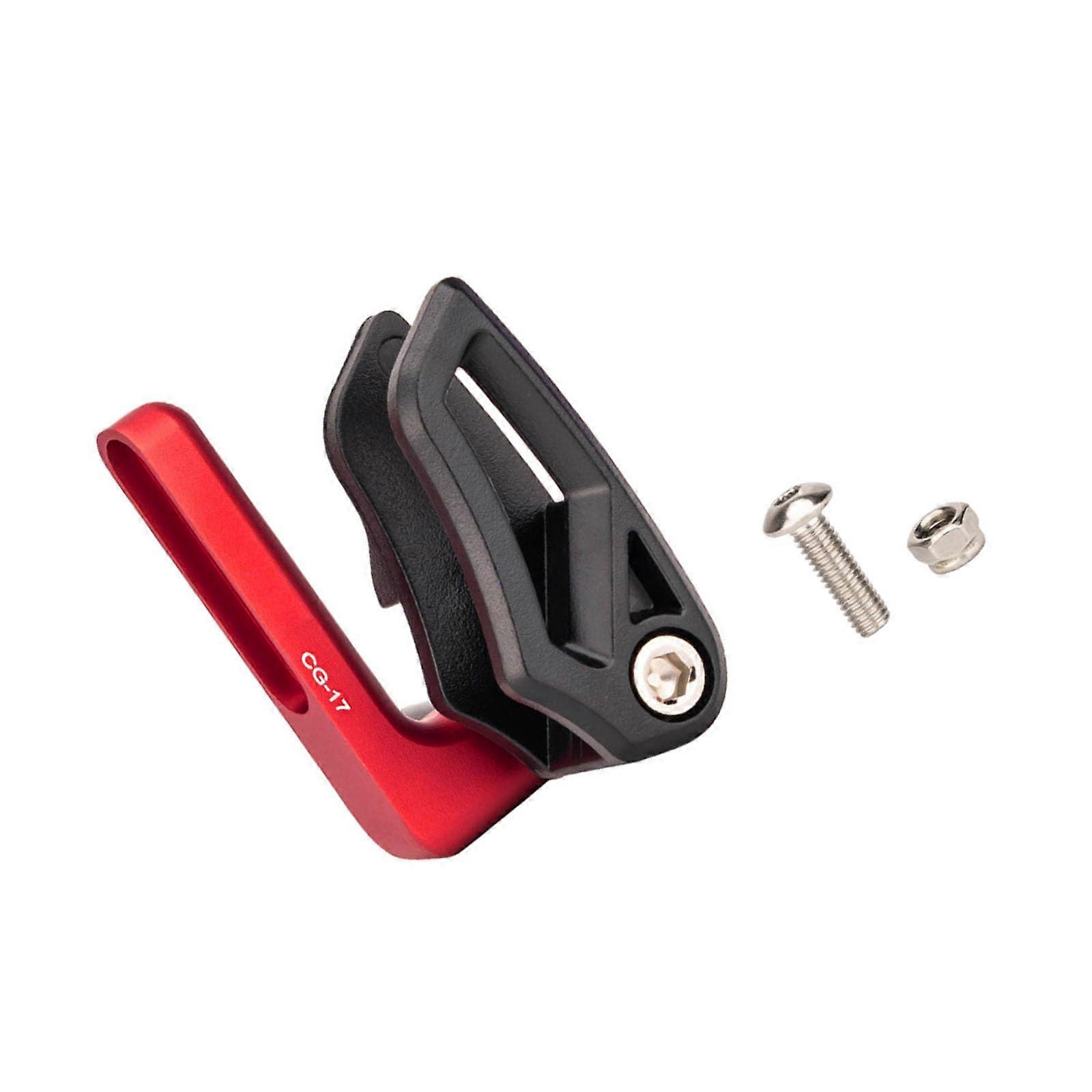 Chain guide for bicycles, aluminum alloy, bicycle chain guard, direct mounting, derailleur hanger, special chainring guard red
