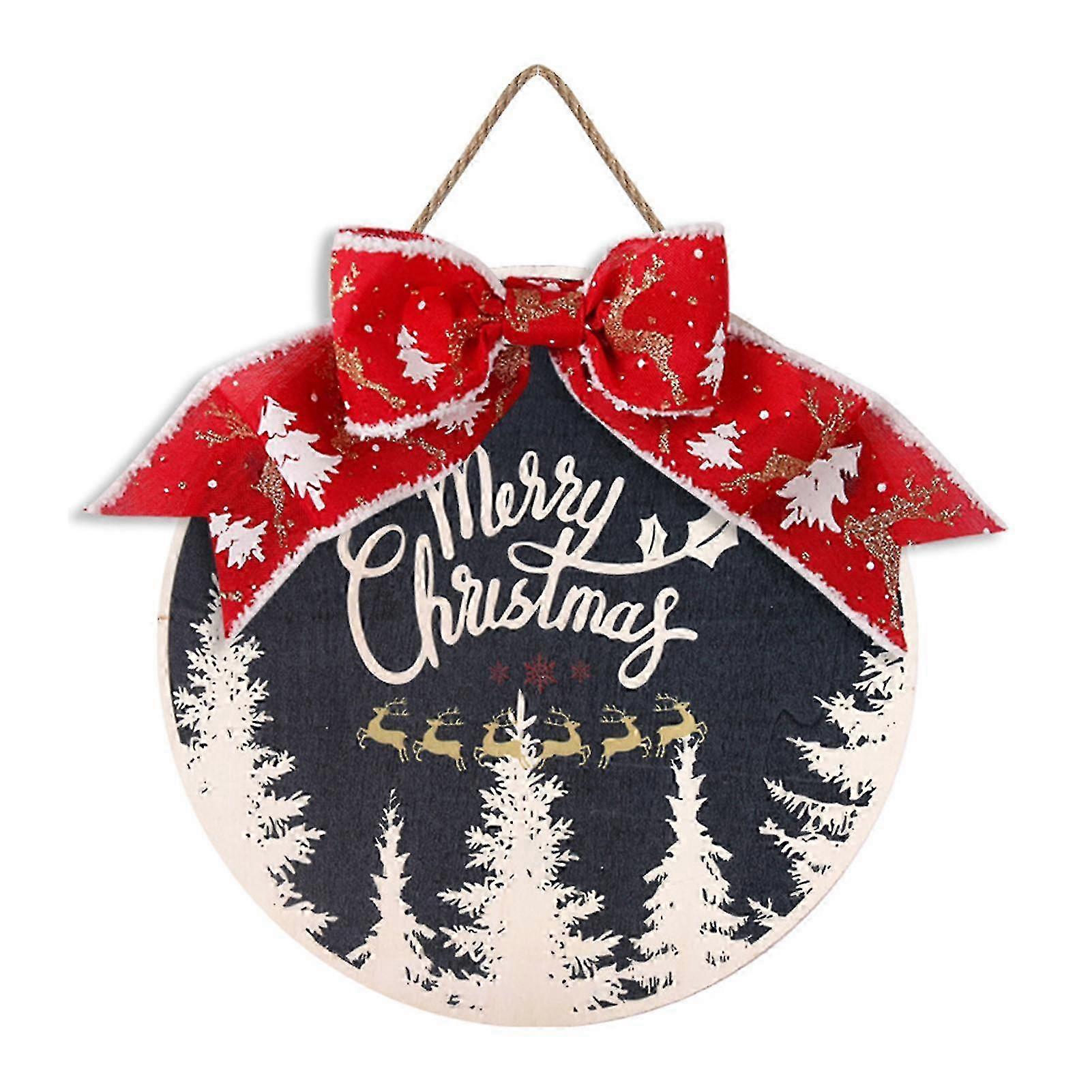 2025 Holiday Wooden Plaque