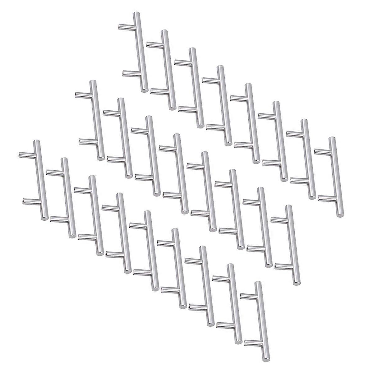 Drawer Pull Handle Set For Living Room Update 25Pcs Stainless Steel Elegant Design Suitable For Homeowners