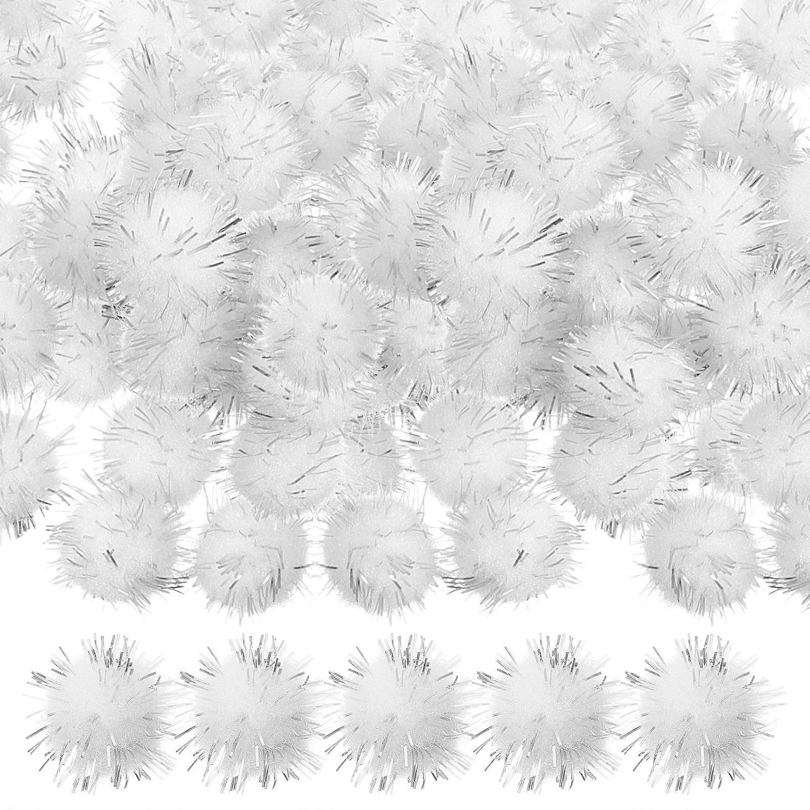 a refined and professional product description based on your input:

 

**2000pcs Fluffy Miniature Pom Poms – White Shiny Craft Felt Balls for DIY