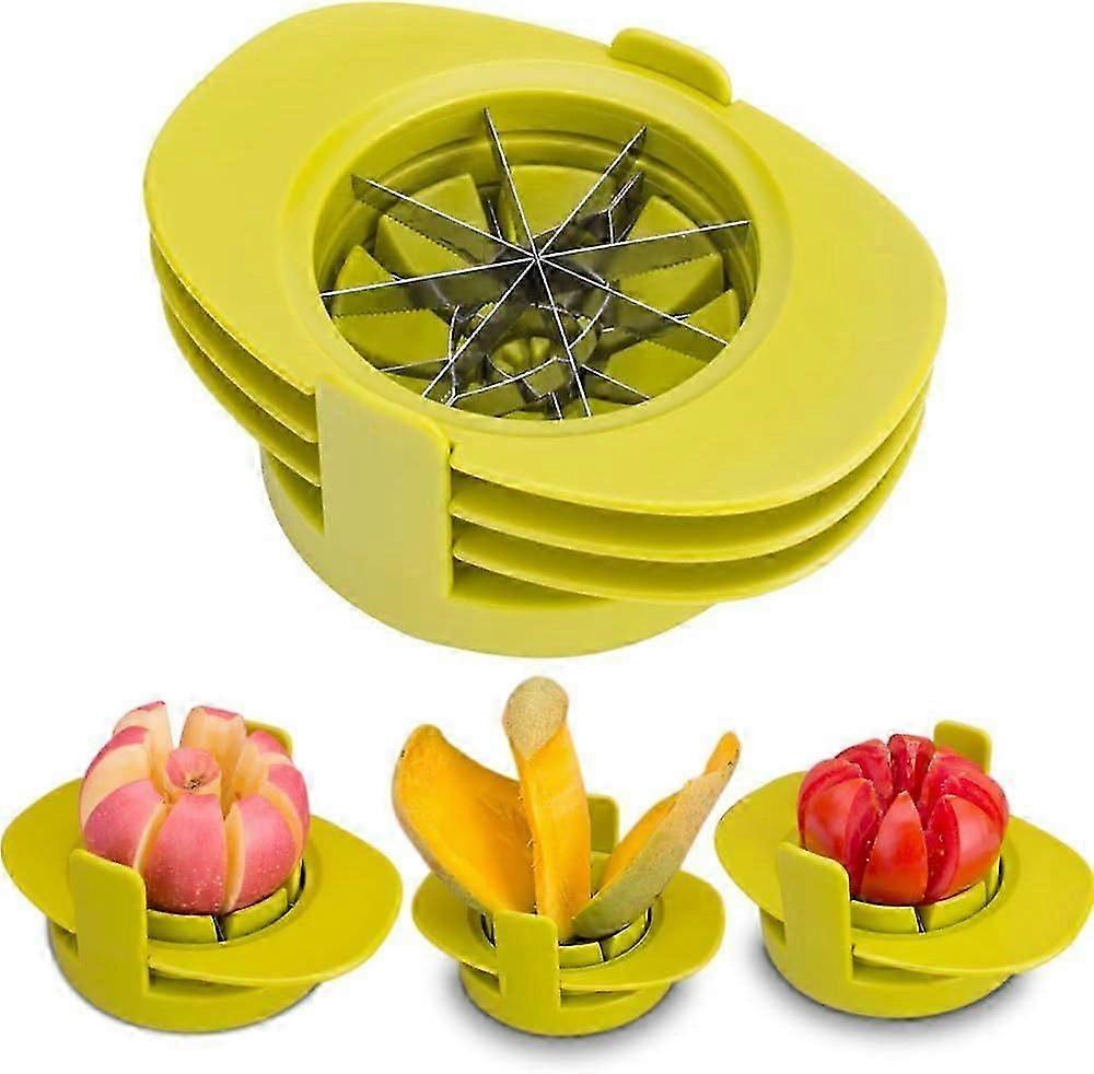 Easy Kitchen Tool 4-in-1 Obst Mango Sparschäler Spalter Pitter Entferner Apfel Birnenkernschneider Tomatenschneider