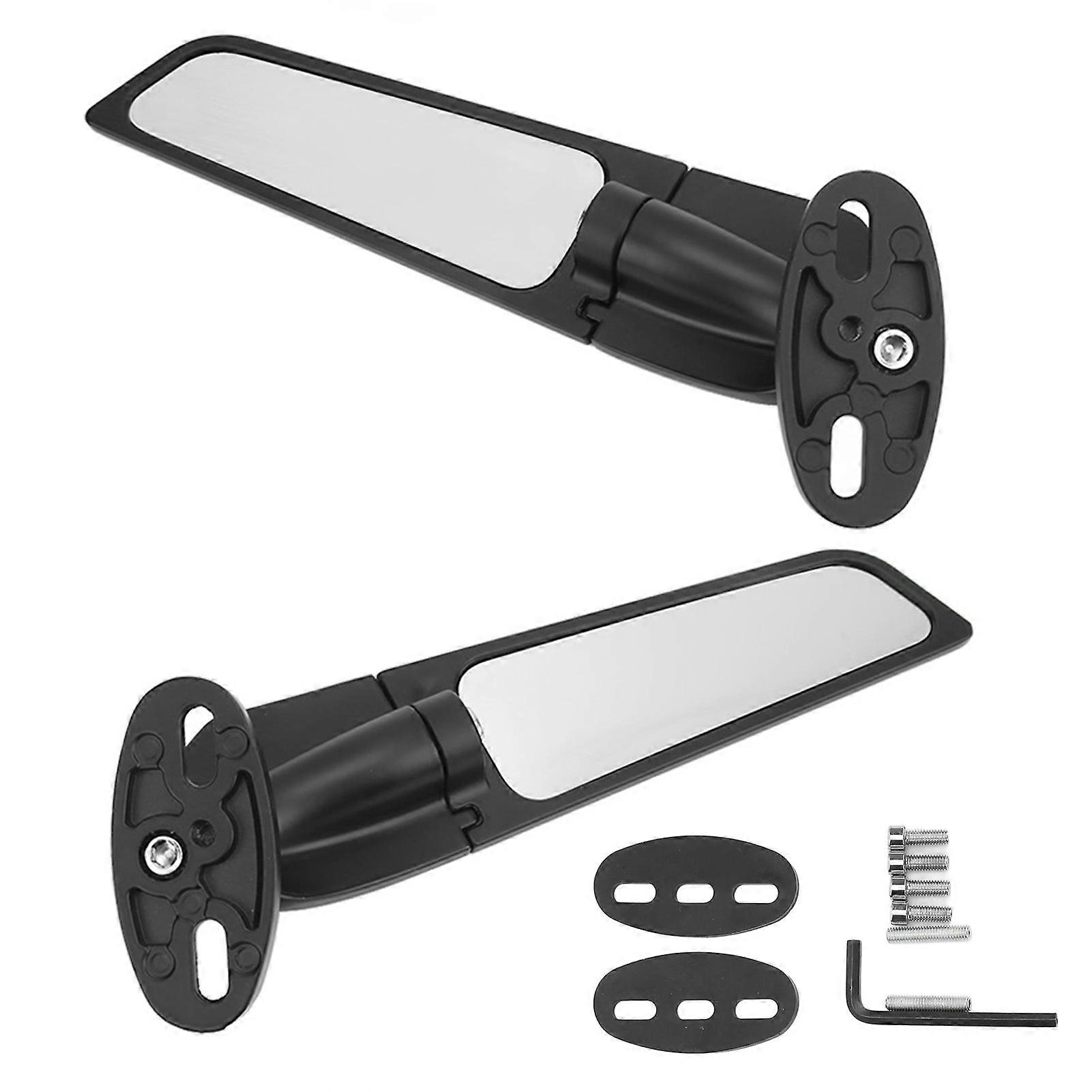 Rétroviseur de moto en aluminium, rotation à 360 degrés, réglable, pour R15