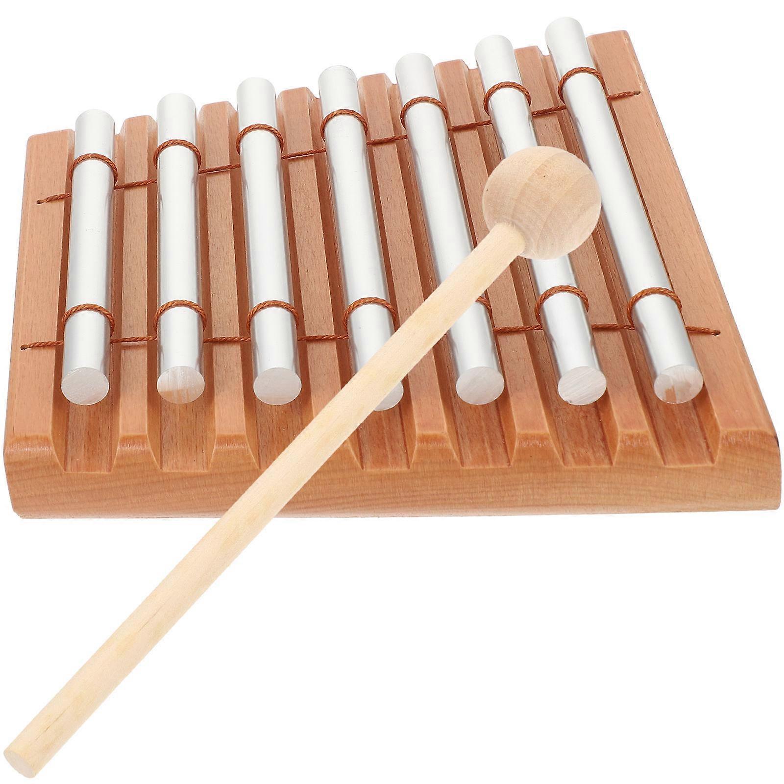1 Set Tone Classroom Chime Percussion Instrument for Early Learning, Meditation & Outdoor Music Activities