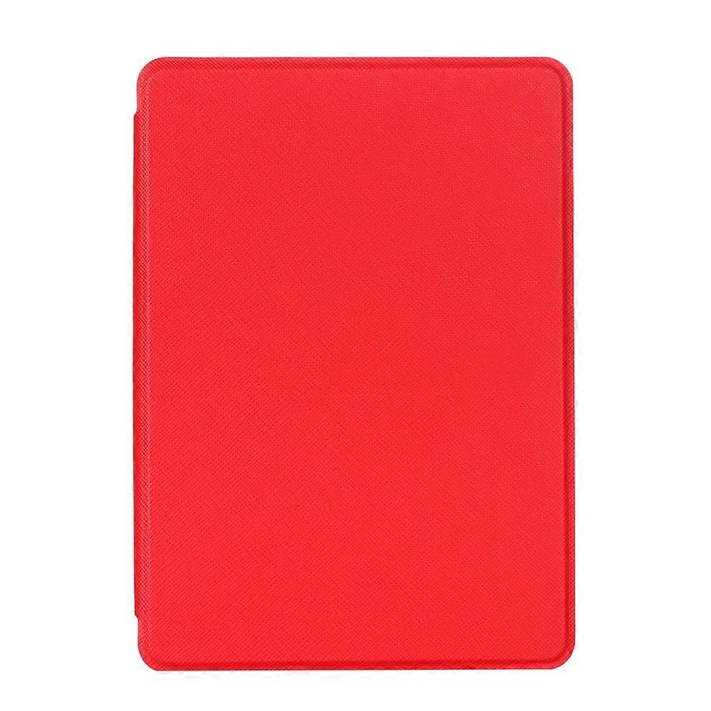 E-Book Reader Cover Leather Case Red 16.3X11.7X1.2CM Screen Protector Design 1Pcs