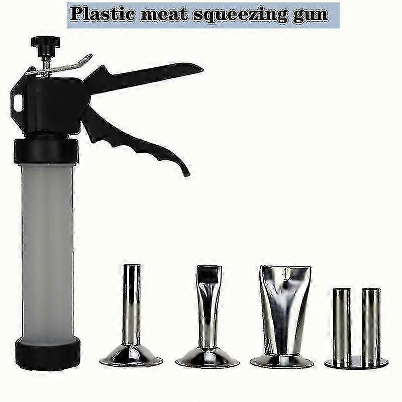 Jerky Maker Gun mit 4 Edelstahldüsen