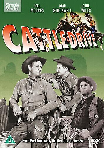 Cattle Drive DVD (2016) Joel McCrea Neumann (DIR) cert U - Region 2