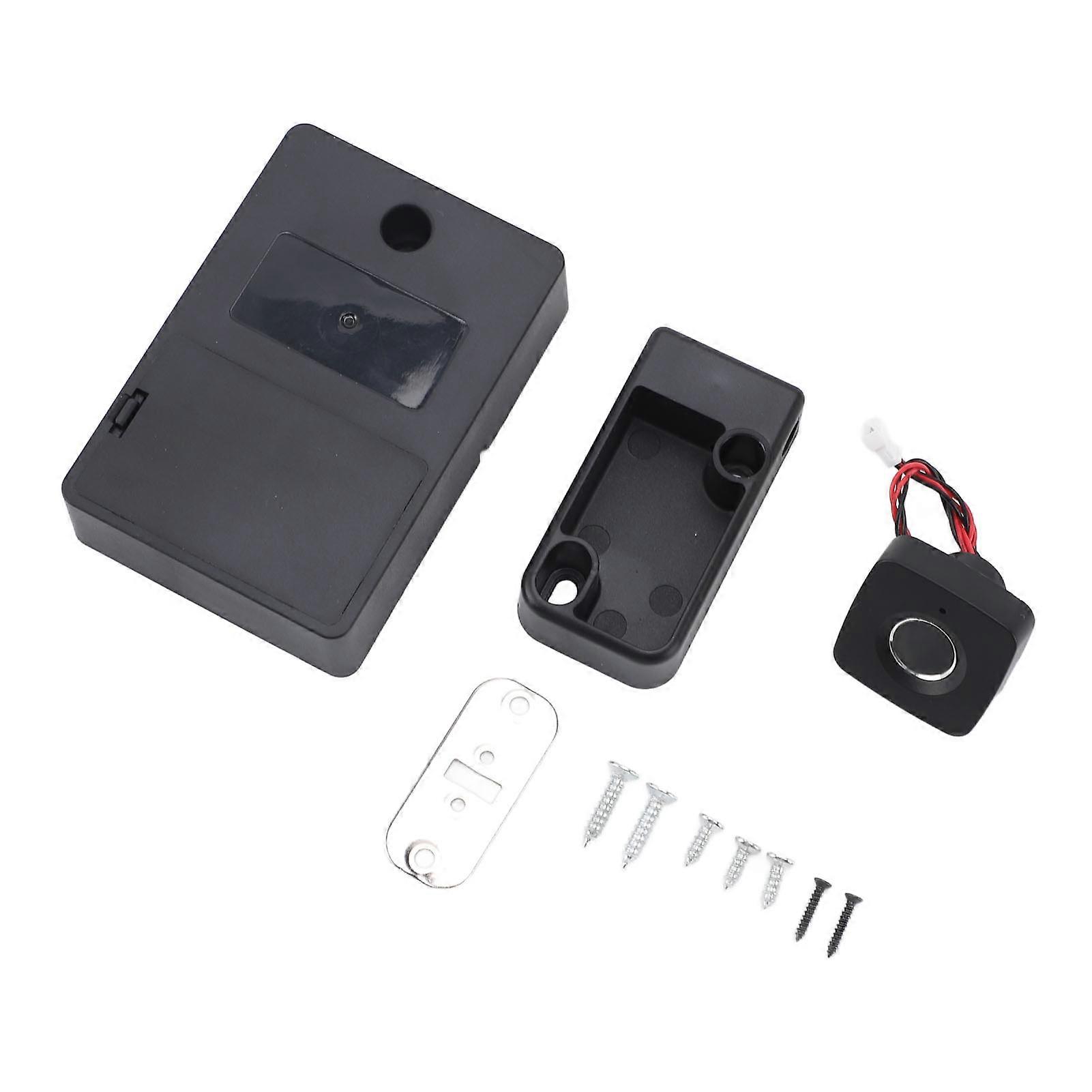 Fingerprint Cabinet Lock Fast Unlocking Child Safety Smart Biometric Keyless Electric Fingerprint Drawer Lock with Color Indicator