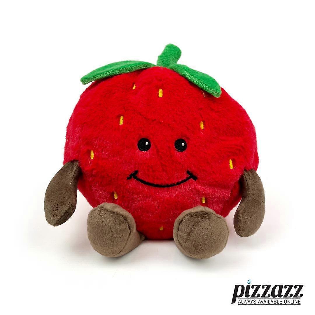 Warmies Microwavable & Chillable Soft Toy With Lavender Scent Strawberry Plush