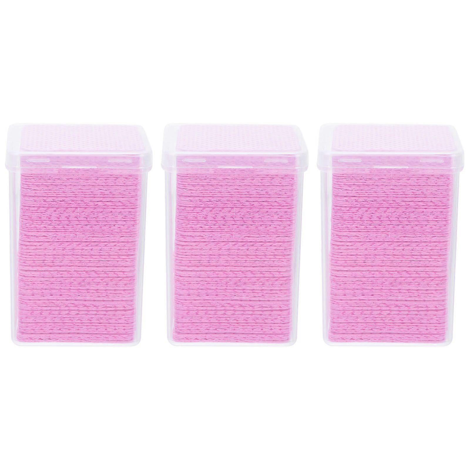 600Pcs Practical Glue Bottle Wiping Cotton Cloths Removal Tool for Eyelash Glue
