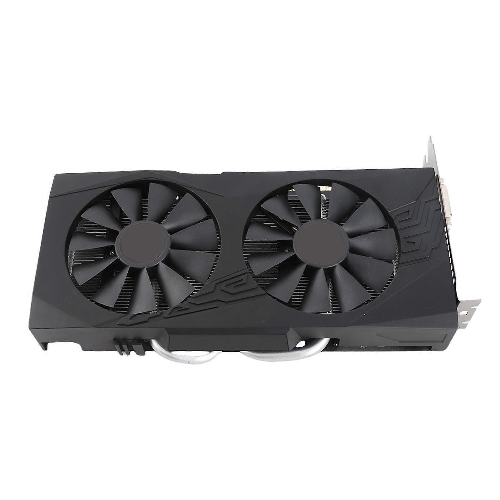 GTX1060 6GB GDDR5 Graphics Card 192 Bits Support 2 DP 2 HD Multimedia Interface 1 DVI 4K PC GPU Graphics Card with 2 Cooling Fans