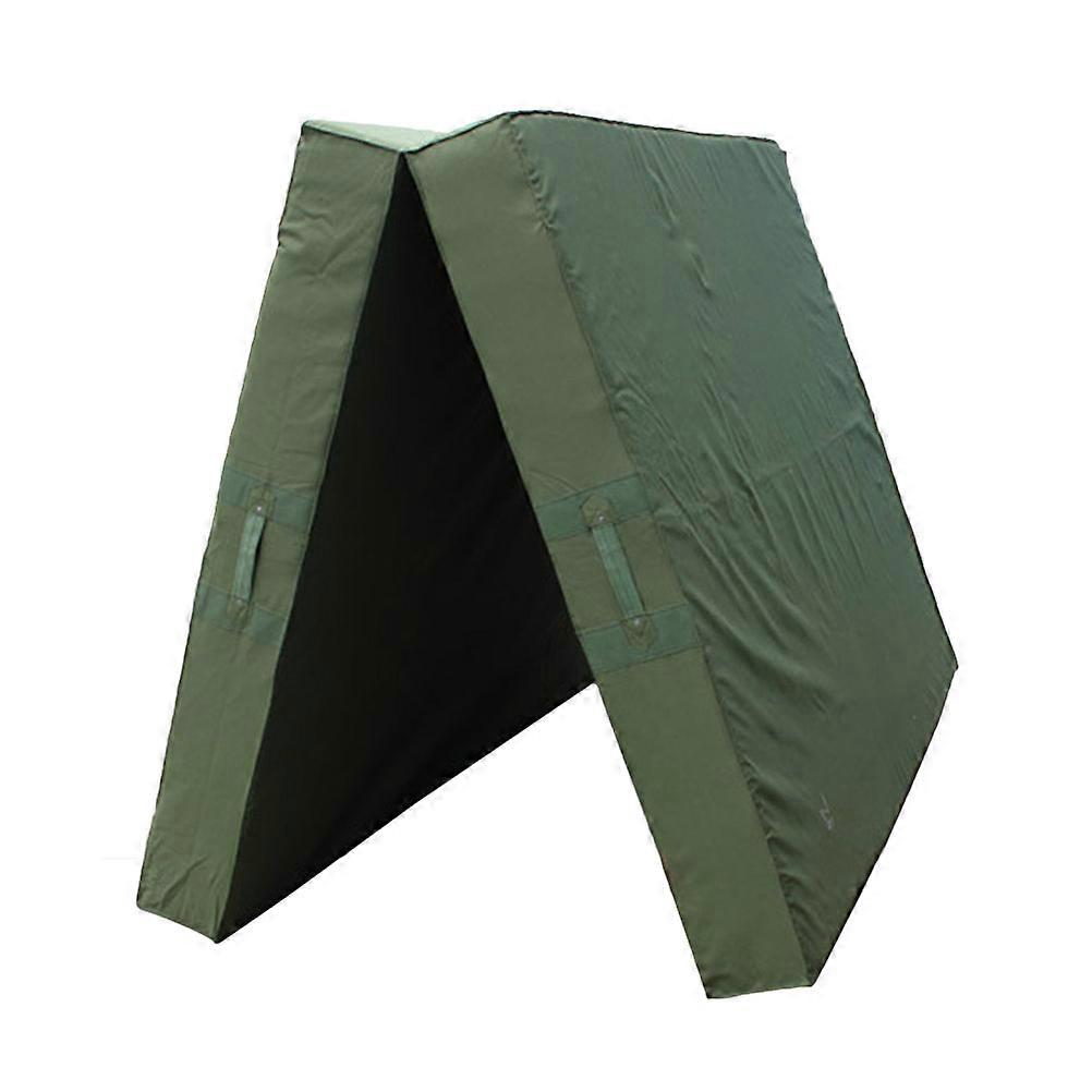 Gym Mats Foldable Exercise Floor Mat Thicken Elastic Pad Dance Yoga Gymnastics Training Adults Non-Slip 120x60x5cm Green 1Pcs