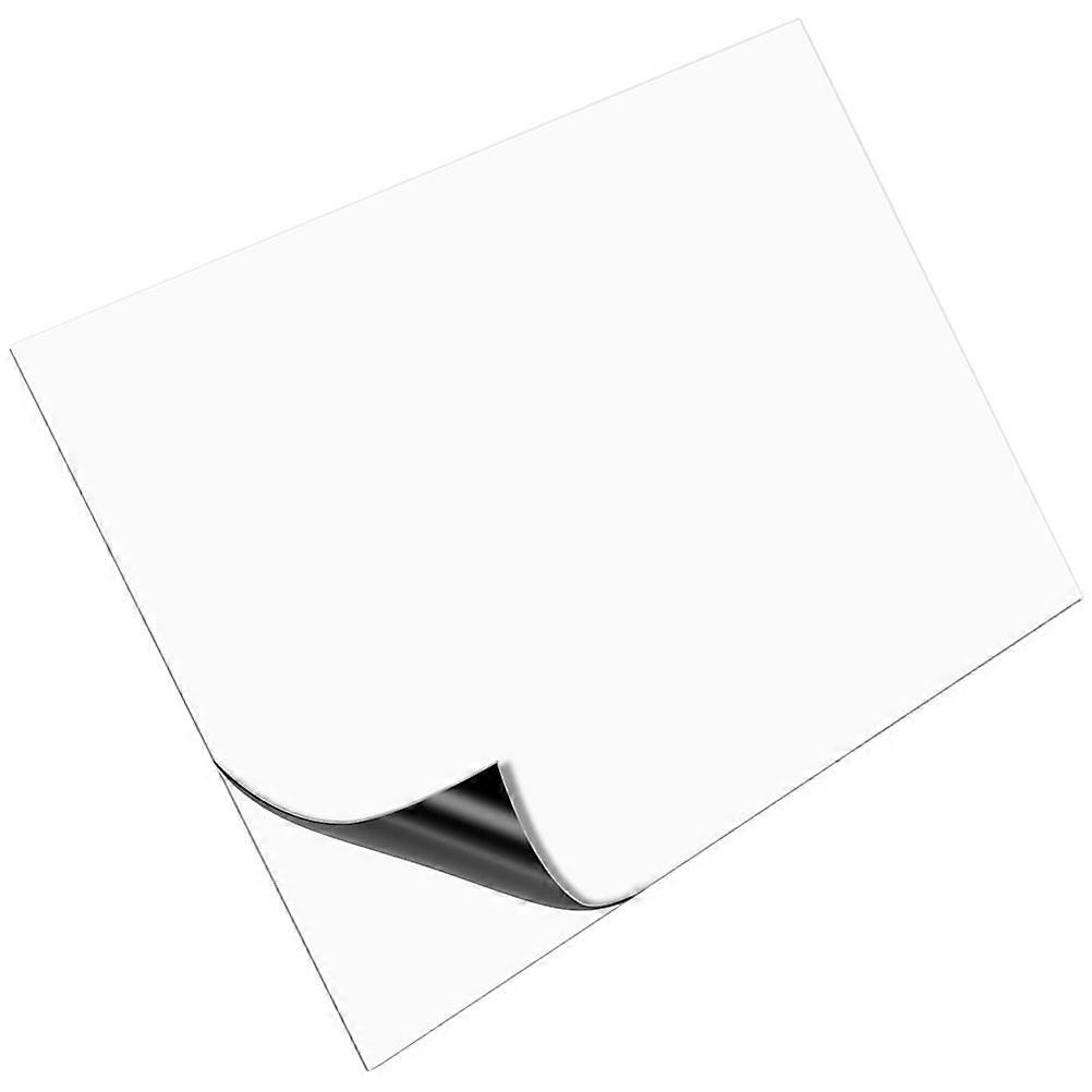 Refrigerator Whiteboard Rectangular Magnetic Design Office Use Soft Magnet Reminder Notes 1Pack