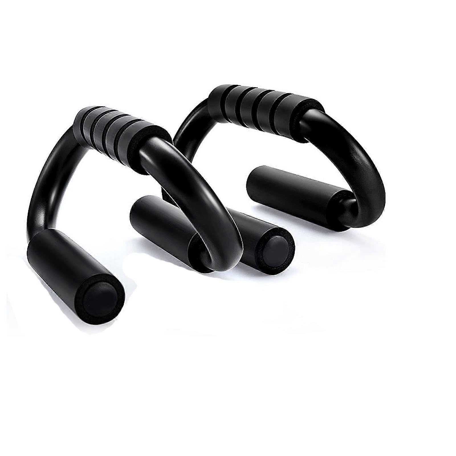 Push Up Board 1 Pair S Shape Push Up Stand Aluminium PushUp Stands Bars Tool Fitness Training Equipment Exercise Training