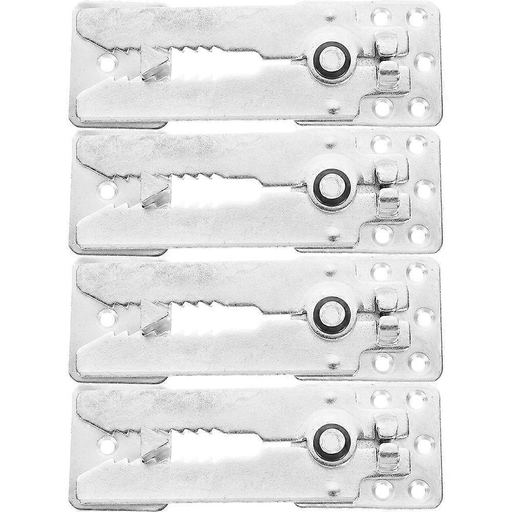 Module Sofa Connectors Heavy Duty Furniture Fittings Silver 15.5X5.5CM Compression Resistance 4Pcs