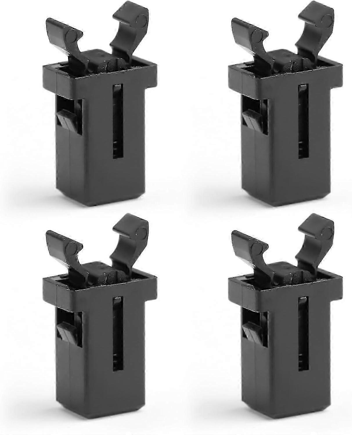 Set of 4 Durable Bin Lid Clasps Compatible with Certain Waste Bins, Waterproof Touch Top Lid Bin Latch Lock and Flexible Bin Lid Catch