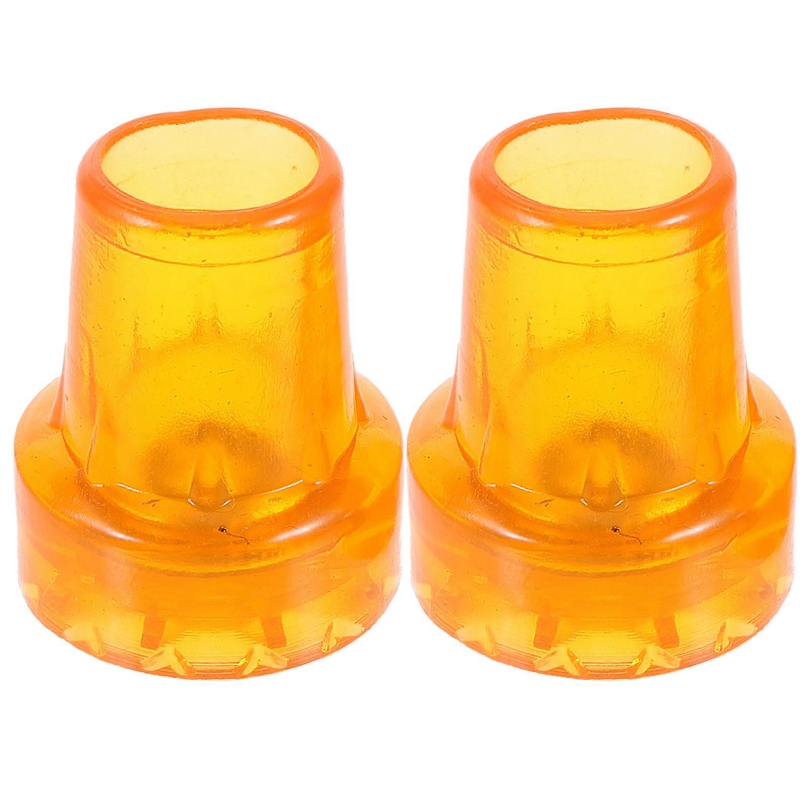 Walking Cane Accessories Stability Enhancement Athletes 5x3.5cm 2Set