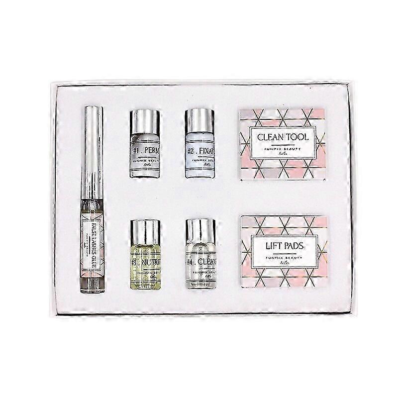 7 In 1 Mini Eyelash Perming Kit Eyelash Wave Lotion Curling Perm Curler Kit Eye Lashes