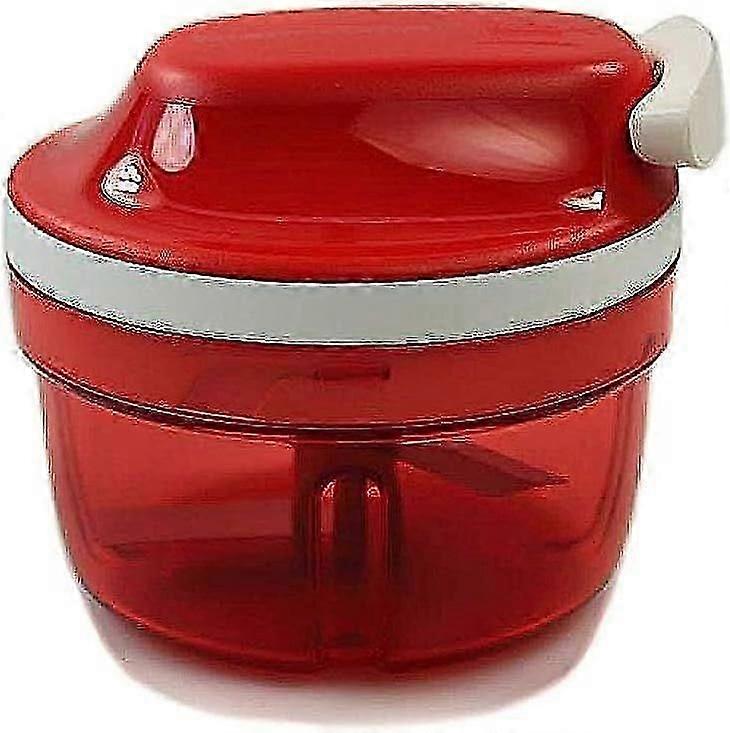 Tupperware Chef Turbo-chef Red Supersonic Onion Cutter Speedy Boy