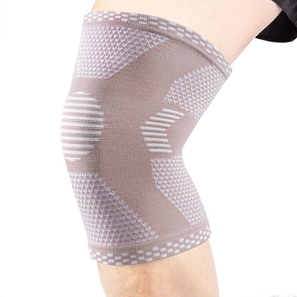 Compression Knee Sleeves Support For Weightlifting Running Squatting Basketball Working Out-Fresh Color-Xxl