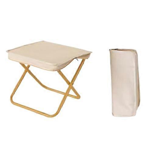 Portable Folding Camping Stool for Travel, Hiking, Fishing, Picnic Compact Design with Carry Bag, 29 x 31 cm