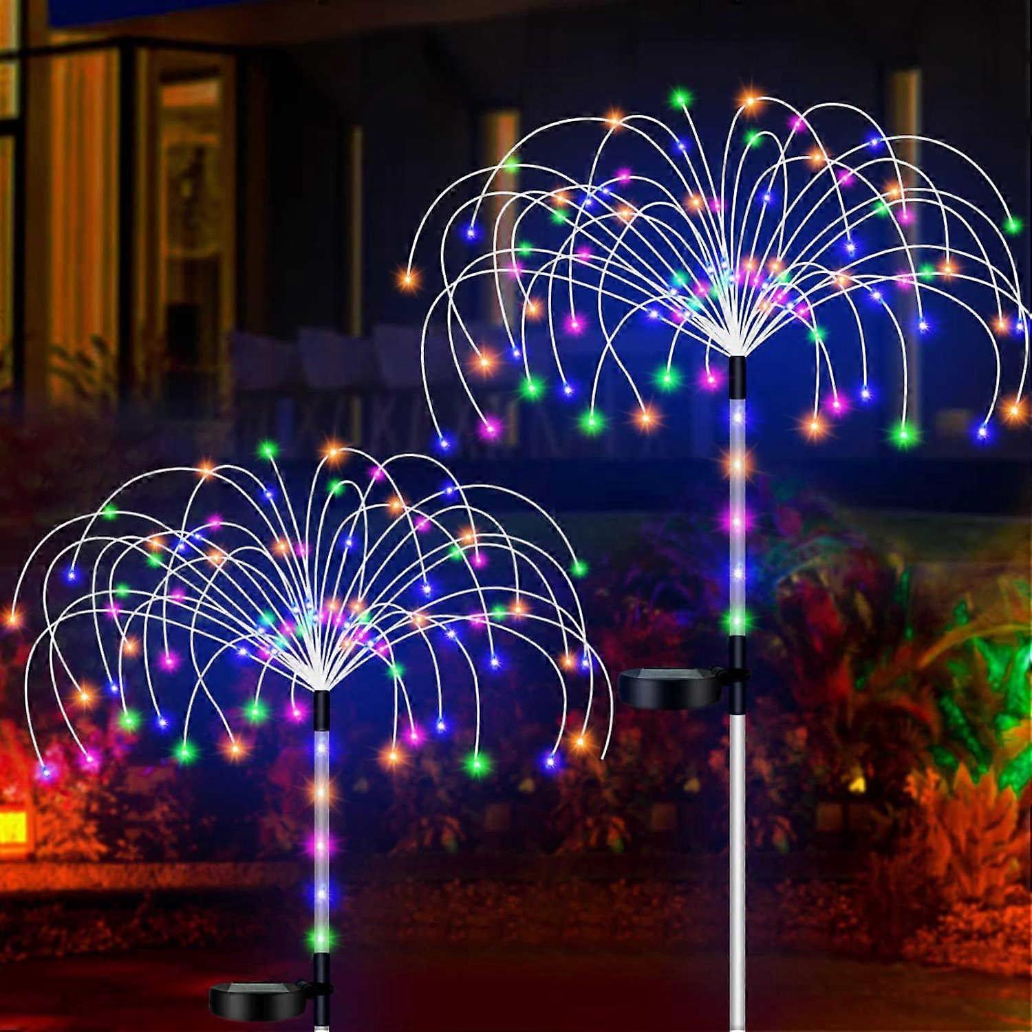 LED Solar String Lights Waterproof, 8 Modes, for Outdoor Decoration in Sidewalks, Pathways, Yards
