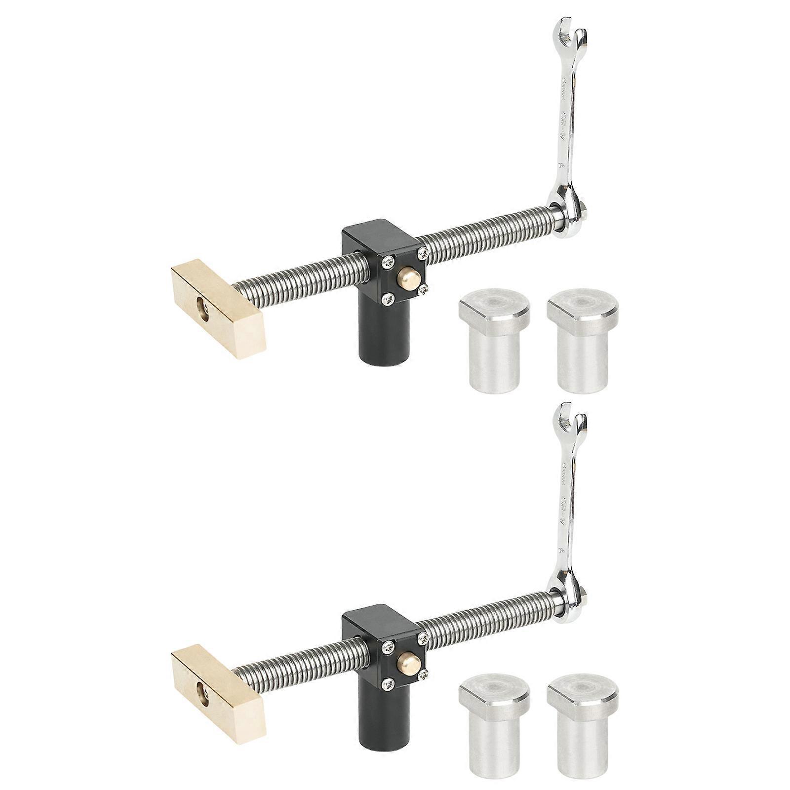 Woodworking Fast Hold Down Benching Dog Clamp Desktop Quick Acting Hold Down Clamp Adjustable Fast Fixed Clip 19/20mm Multicolor
