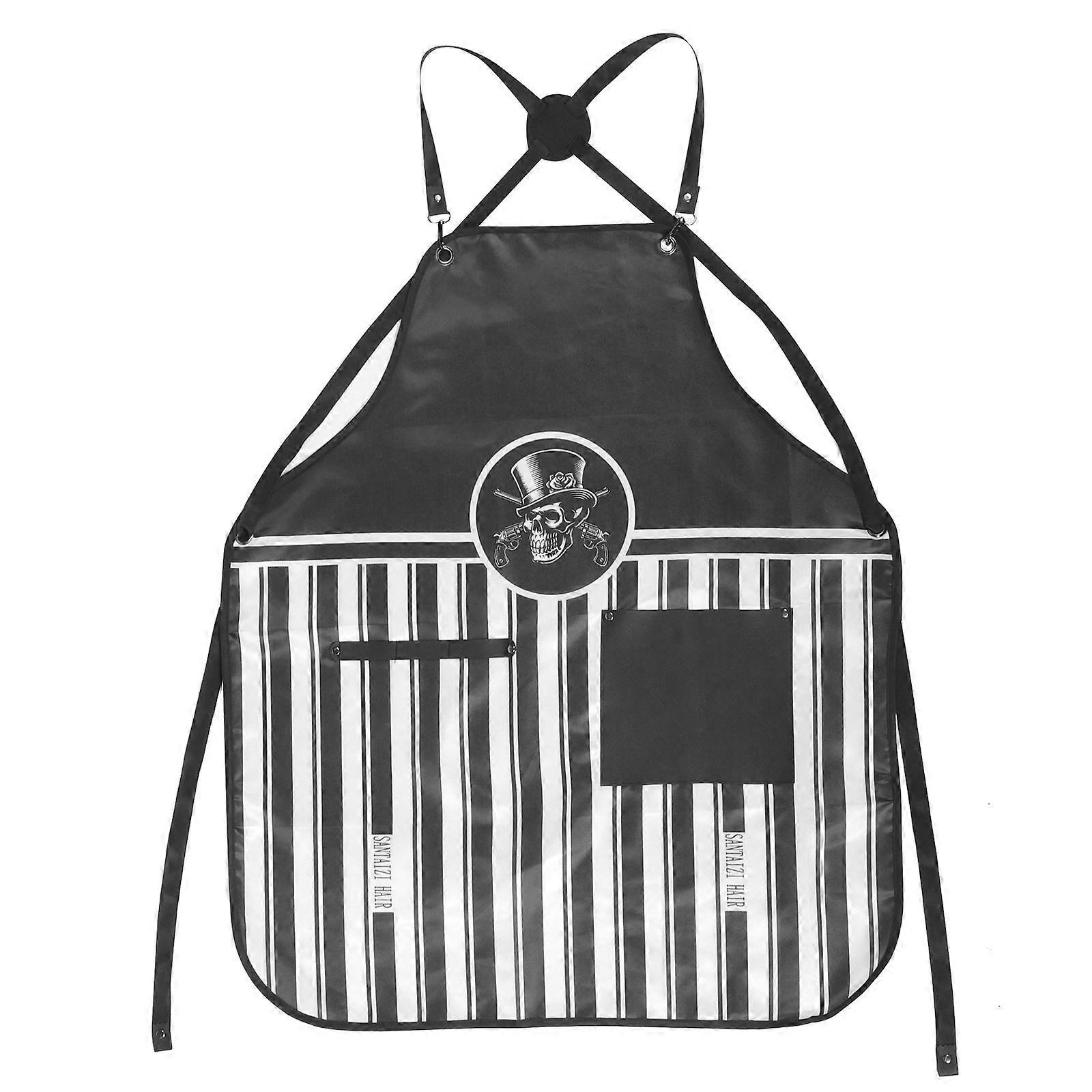 Lightweight Durable Barber Apron for Men – Stylish Hair Salon Uniform with Pocket, Comfortable and Easy to Maintain Design