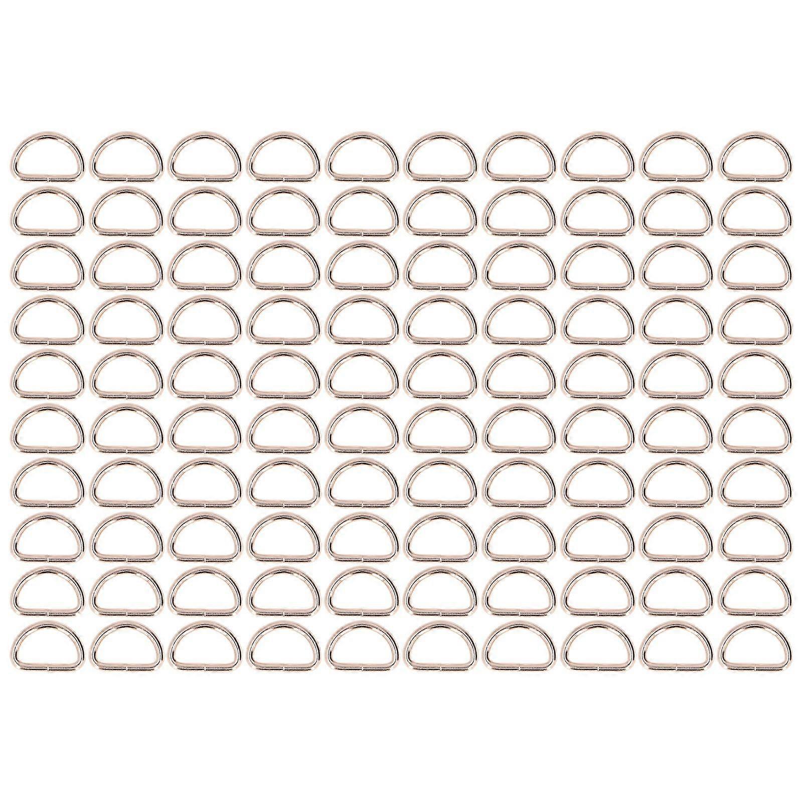 2025 Latest Model  100pcs D Rings Durable Wearable Easy Replaceable Convenient