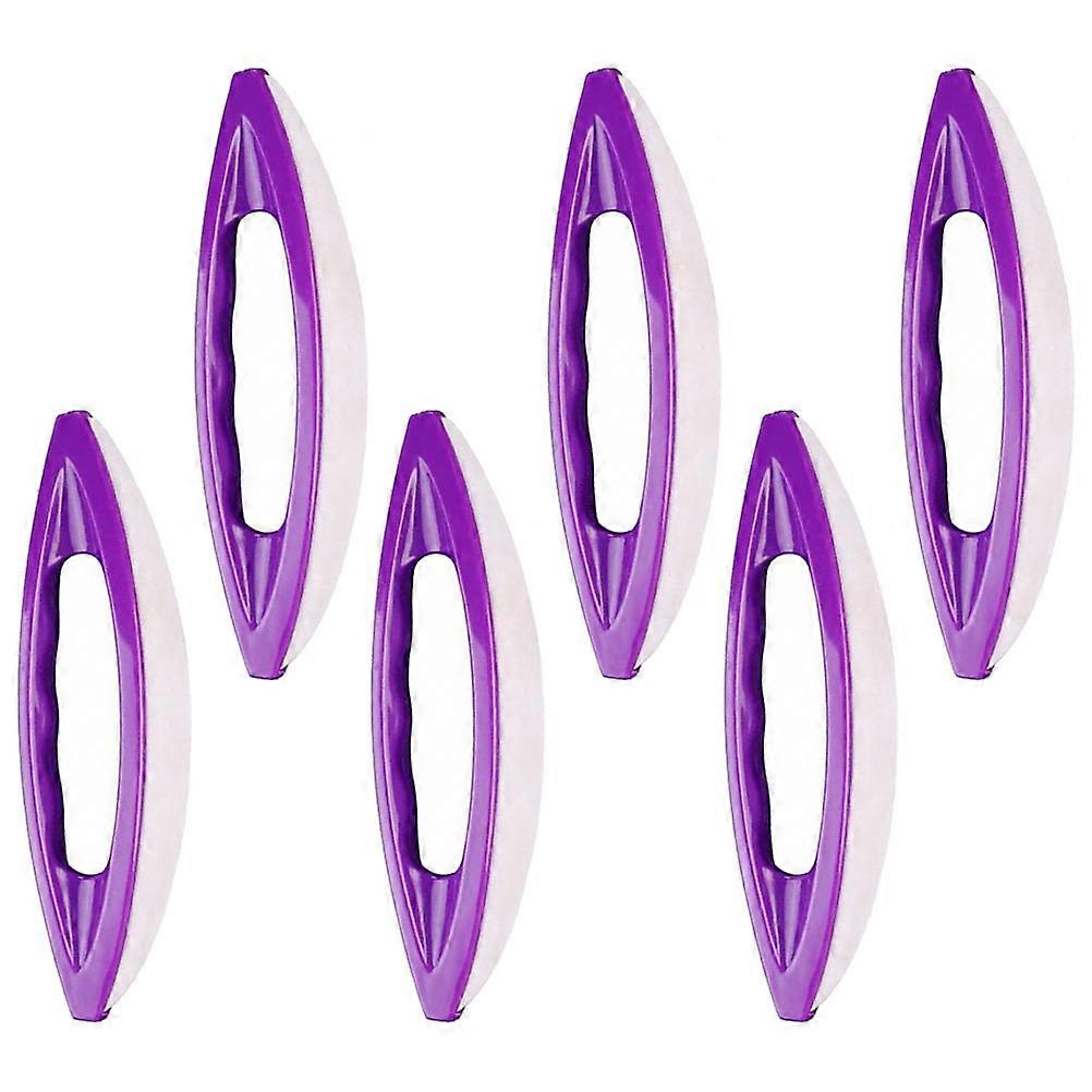 Hemoton 6Pcs Professional Handheld Nail Art Buffer Polish Waxing Tools