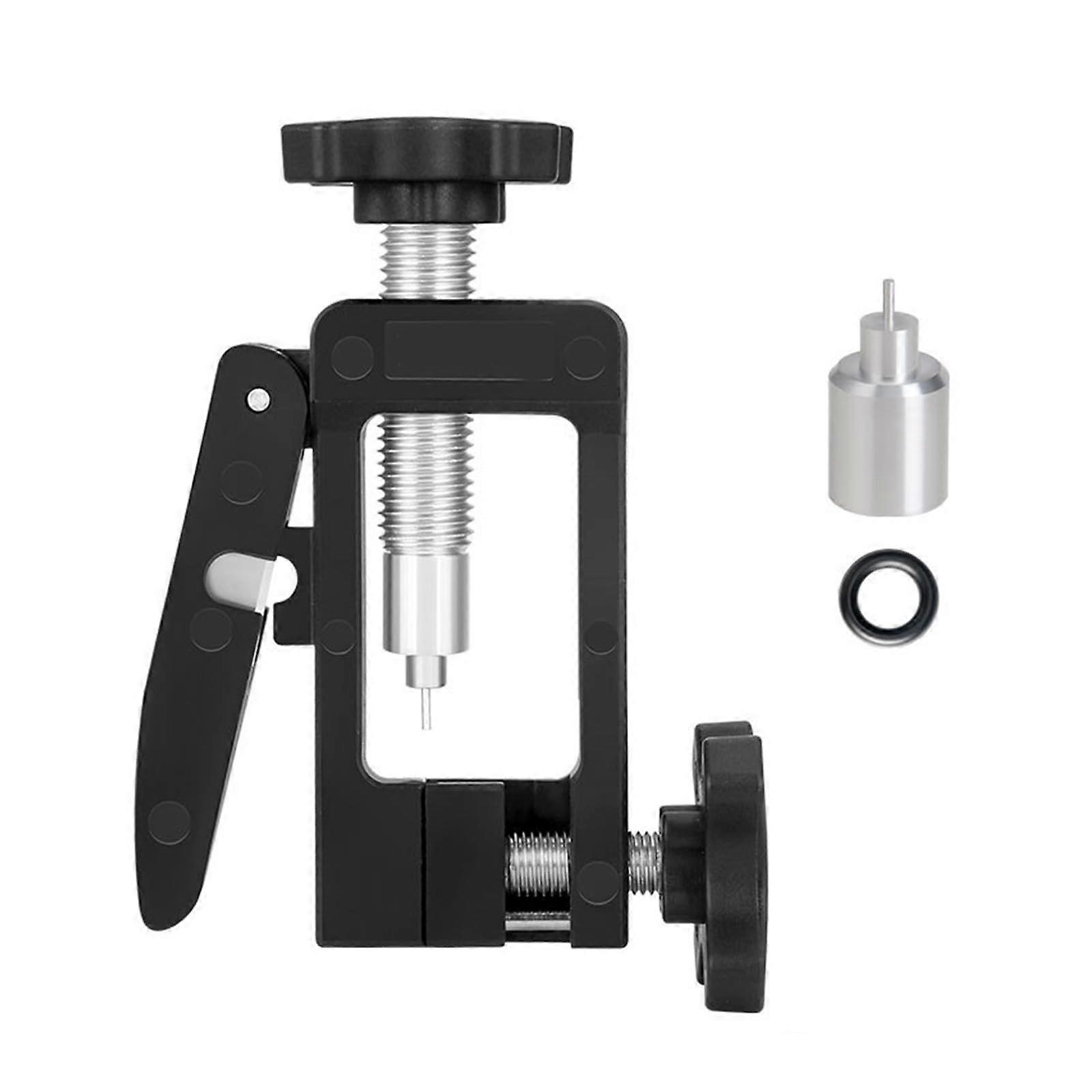 Tool for installing hydraulic disc brakes, hose insertion tool for bicycles, with cutting needle, screwdriver, installation tool