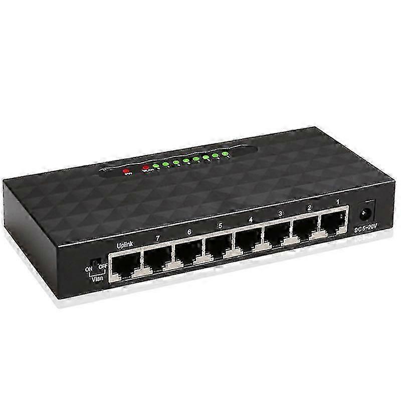 Switch di rete Gigabit a 8 porte 1000Mbps Gigabit Ethernet Network Switch Lan Hub Ethernet Smart Switch