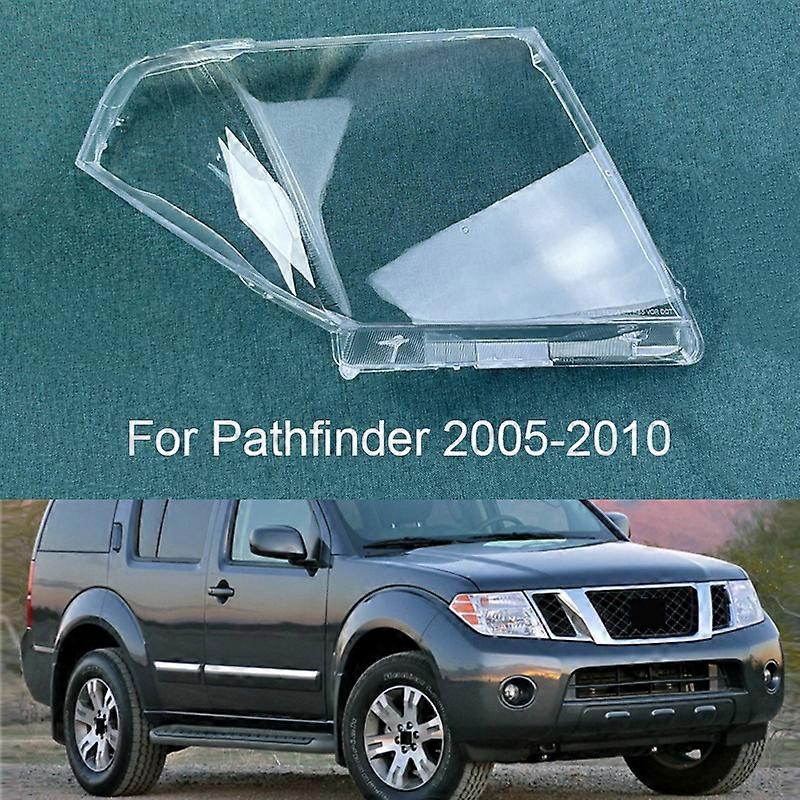 For Nissan Pathfinder 2005-2010 Car Headlight Cover Shell Front Headlamp Caps Transparent Lampshade Auto Light Lamp Case