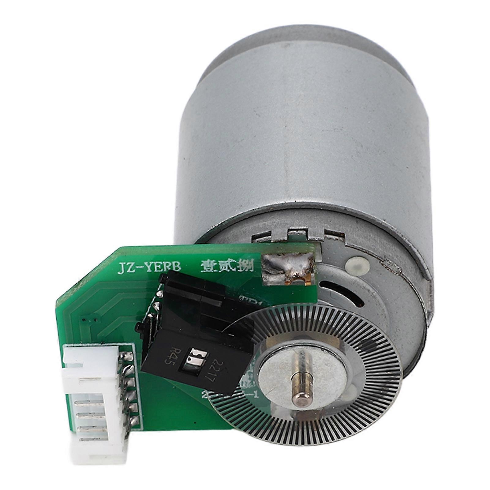 385 DC Motor 96 Line Code Photoelectric Encoder AB Phase Brushless DC Permanent Magnet Motor DC12V 