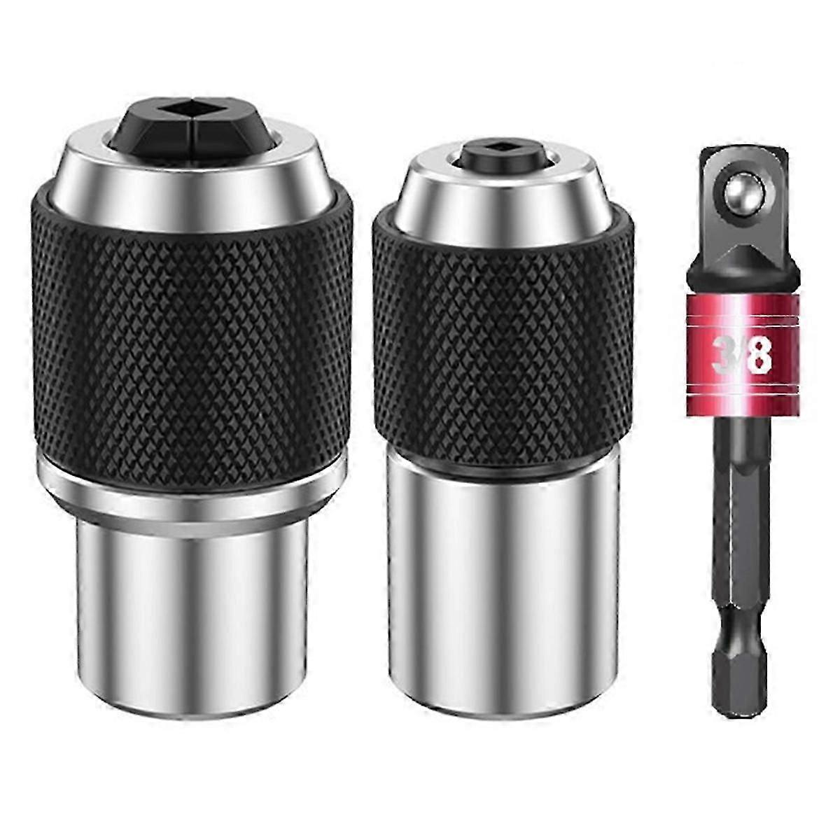 2Pcs Tap Socket Ratchet Tap Wrench 3/8 Inch Drive Hand Tool