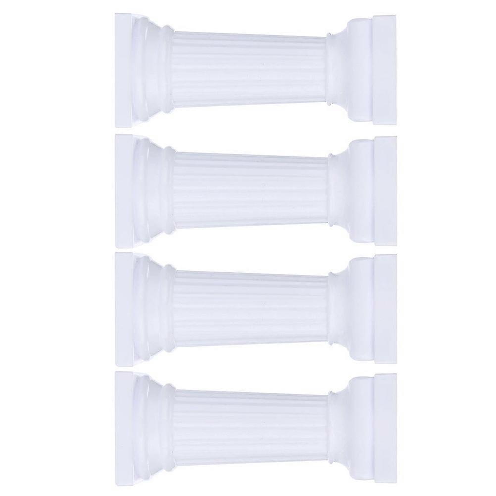 Retro Roman Column Cake Pillars Wedding Decorative Holder Multi-Layer 12.5x3Cm 4Set
