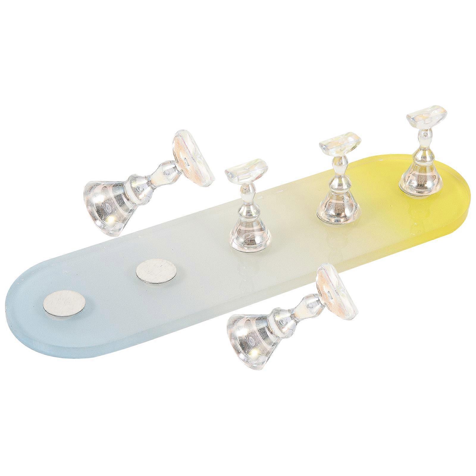 Nail Rest Nail Holders For Salon Professionals Multi Color Display Artificial Nail Tips 1 Set