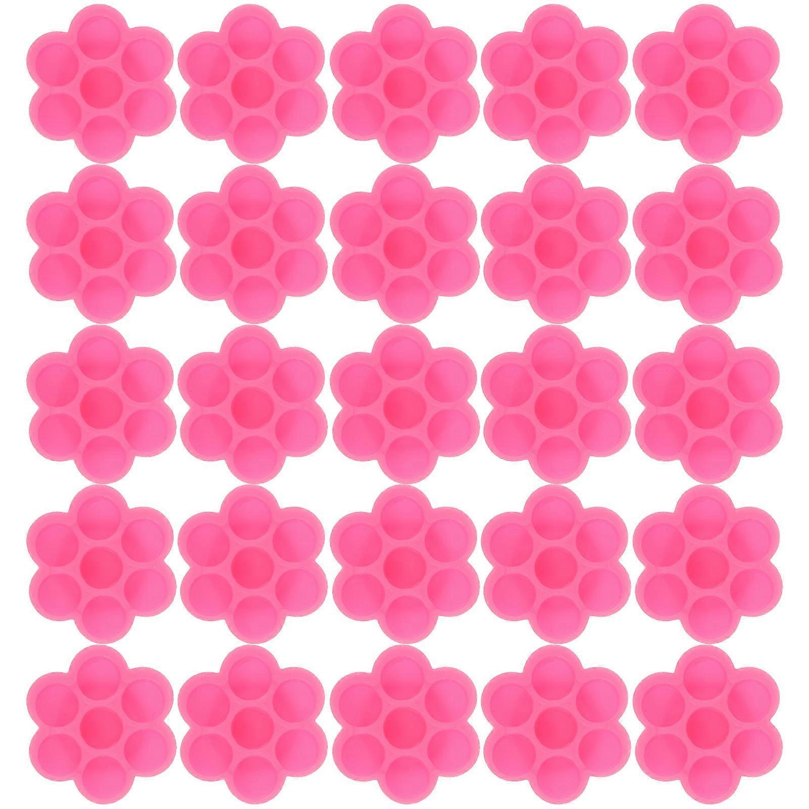 Disposable Adhesive Liquid Holder for Eyelash Extension Perfect for Home Use and Professionals Pink