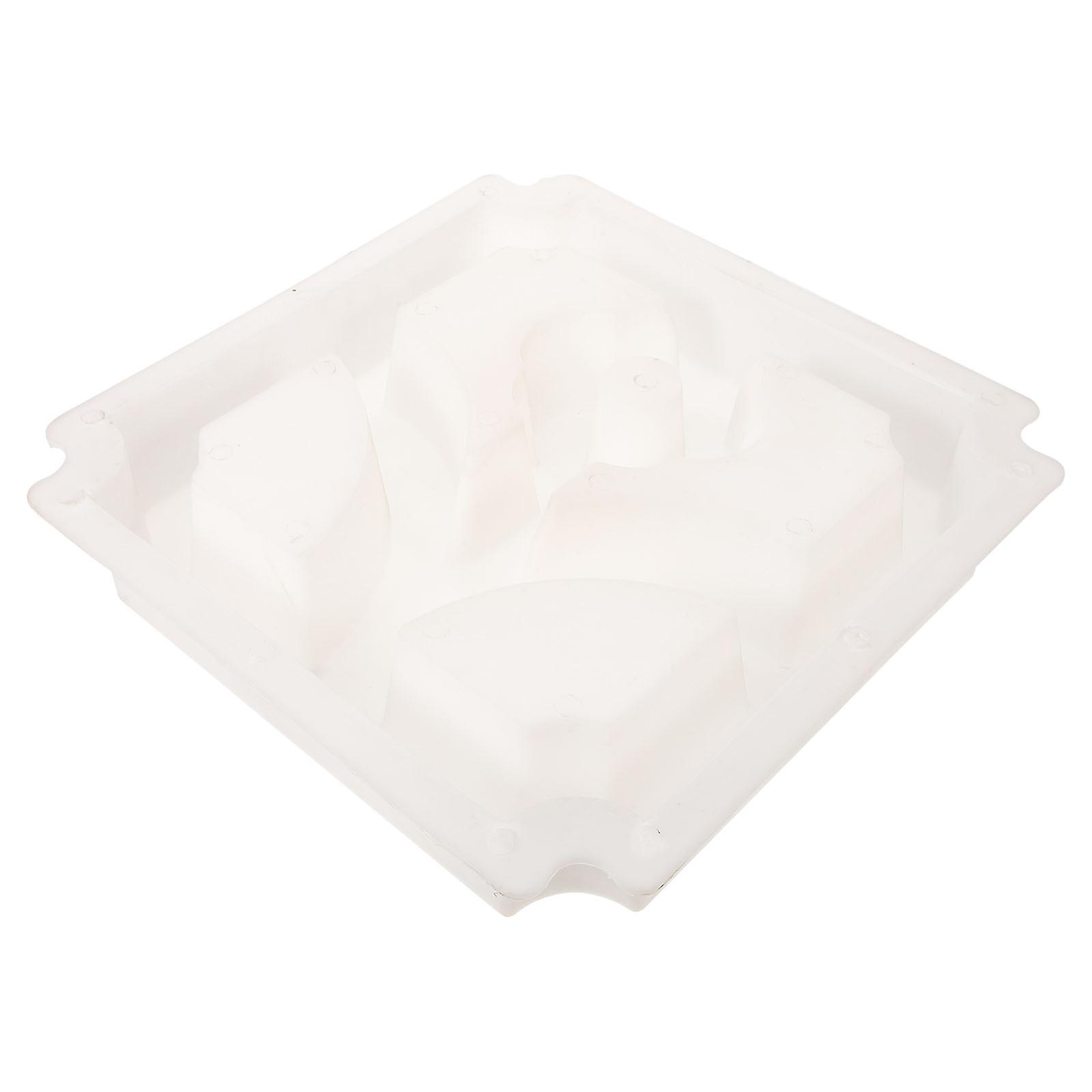 Concrete Mold Hexagonal Shape Practical Garden Tool For Paths And Balcony 34.50X34.50X6.00CM 1Pcs