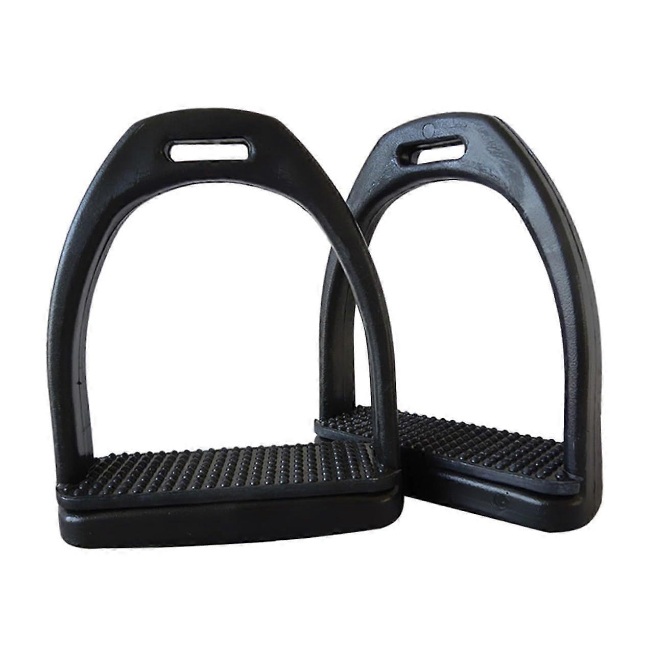 2 pieces nonslip horse stirrups, quality wearresistant for safety.